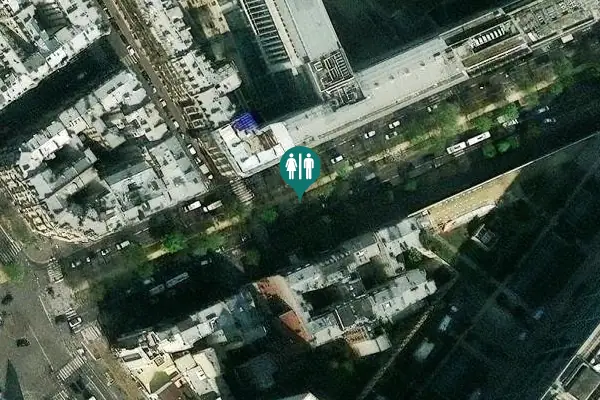 Satellite view of Boulevard de Vaugirard 57 Toilet