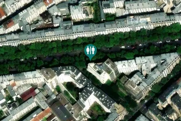 Satellite view of Boulevard de Reuilly 26 Toilet