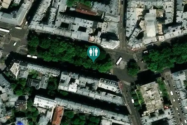 Satellite view of Promenade Coccinelle Toilet