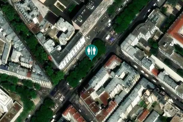 Satellite view of Avenue de Flandre Toilet