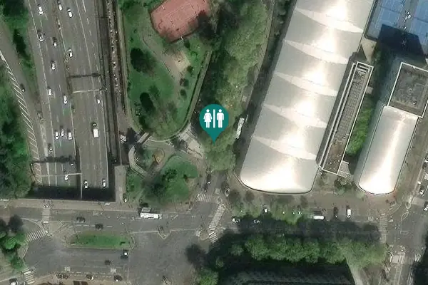 Satellite view of Avenue du Général Sarrail Toilet