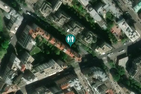 Satellite view of Rue de la Convention 143 Toilet