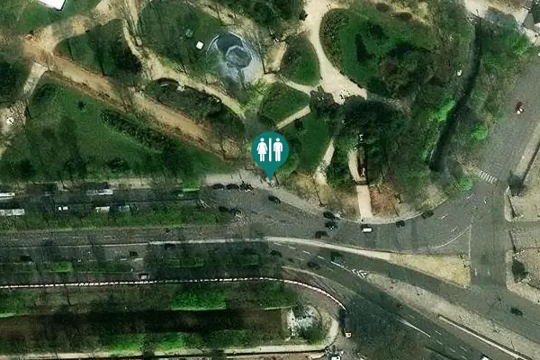 Satellite view of Paris Toilet