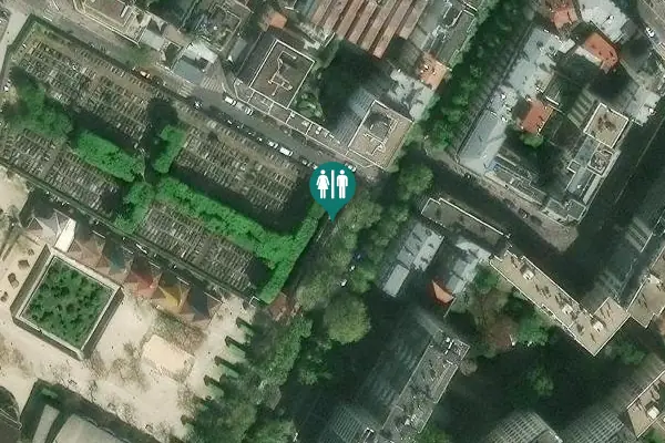 Satellite view of Avenue Saint-Charles Toilet