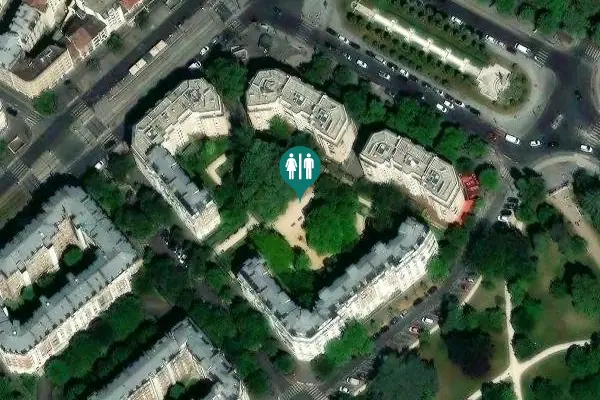 Satellite view of Square Van Vollenhoven Toilet