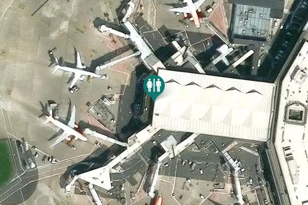 Satellite view of Rue de Genève Toilet