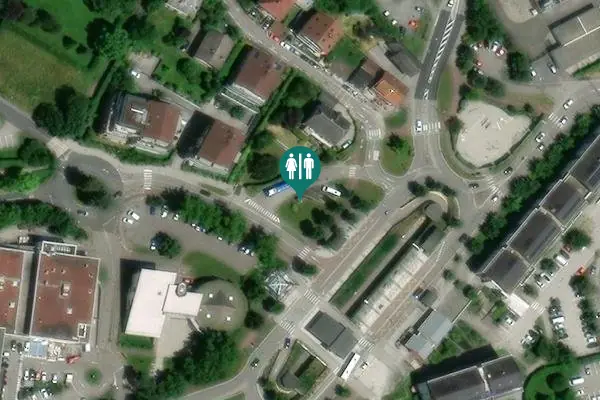 Satellite view of Allée Jean Monnet Toilet