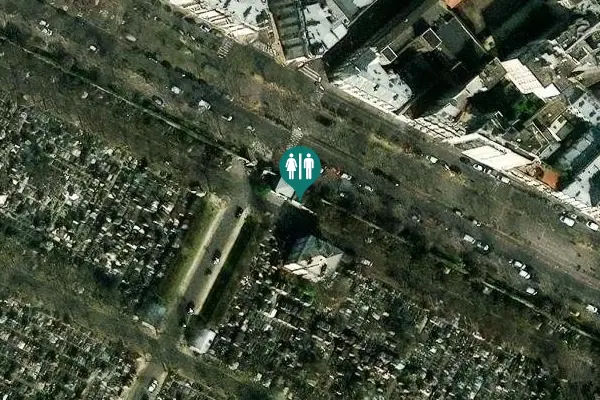 Satellite view of Boulevard Edgar Quinet 3 Toilet