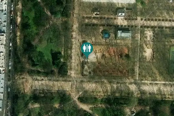 Satellite view of Rue Guynemer 34 Toilet