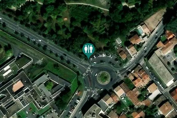 Satellite view of Rue Antoine Bourdelle Toilet