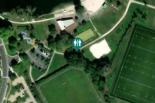 Satellite view of Avenue Pierre Mendès France Toilet