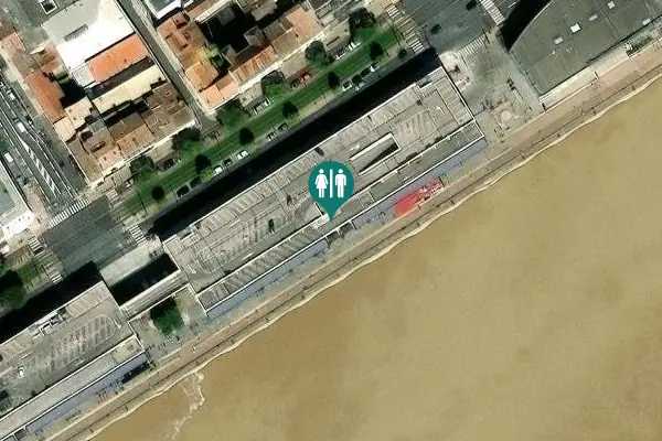 Satellite view of Bordeaux Toilet