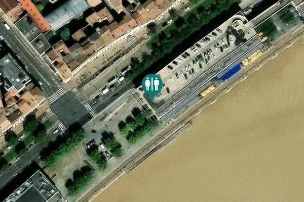 Satellite view of Quai des Chartrons Toilet
