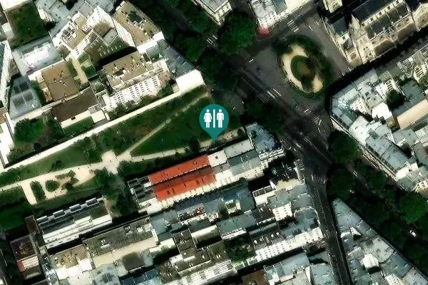 Satellite view of Impasse Truillot 6 Toilet