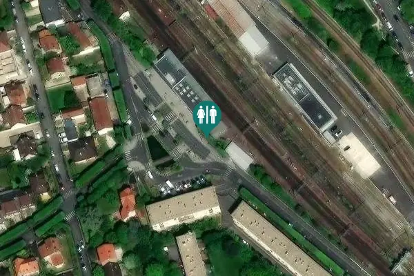 Satellite view of Place du 8 Mai 1945 Toilet