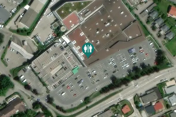 Satellite view of Annecy Toilet