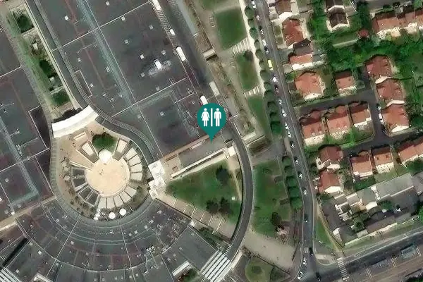 Satellite view of Rue de la Résistance 39 Toilet