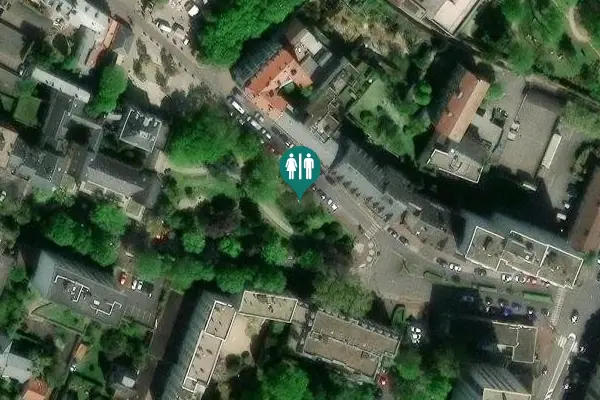 Satellite view of Rue Boucicaut 65 Toilet