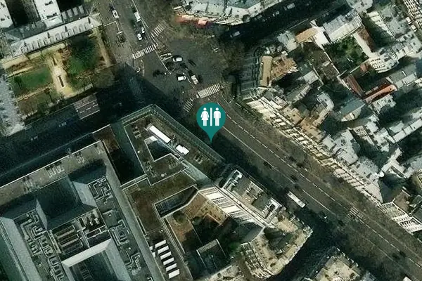 Satellite view of Boulevard du Montparnasse Toilet