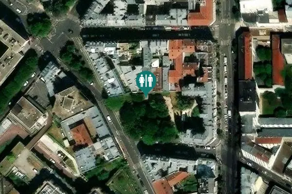 Satellite view of Rue de Sambre et Meuse 2 Toilet