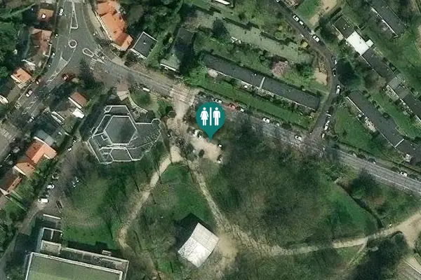 Satellite view of Avenue du Parc des Sports 2 Toilet
