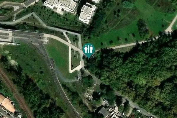 Satellite view of Rue Beyreman 10 Toilet