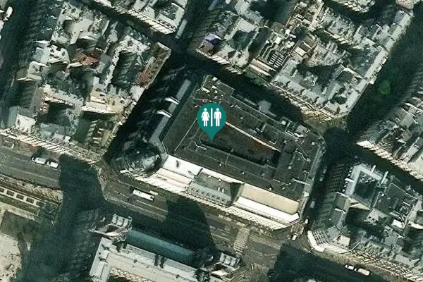 Satellite view of Rue de la Verrerie 40 Toilet