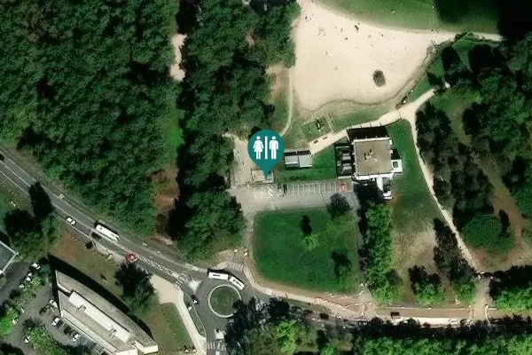 Satellite view of Bruges Toilet