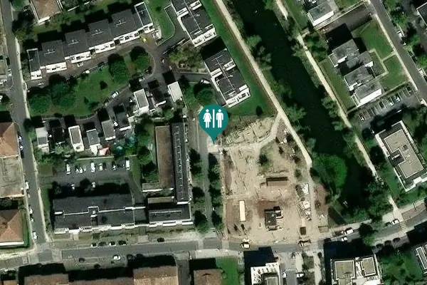 Satellite view of Rue Aristides de Sousa Mendès 3 Toilet