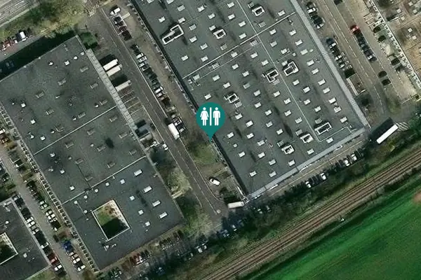 Satellite view of Rue du Bélier Toilet