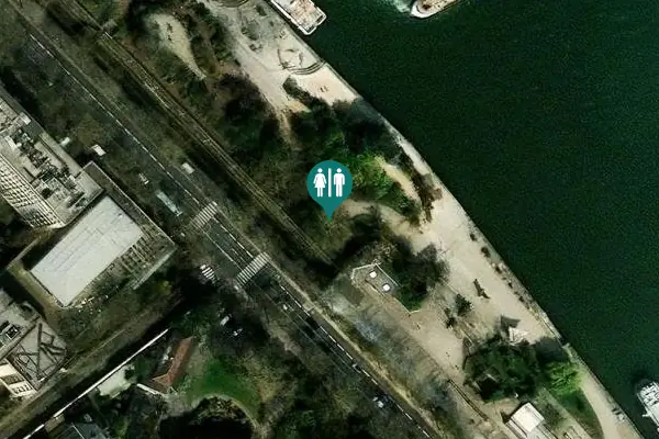 Satellite view of Port Saint-Bernard Toilet