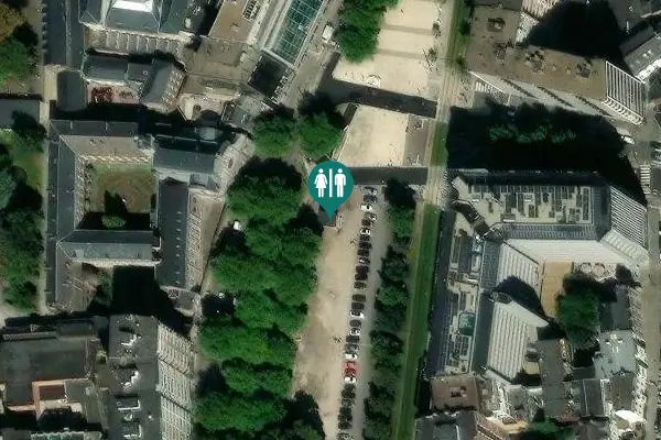 Satellite view of Boulevard d'Avroy Toilet