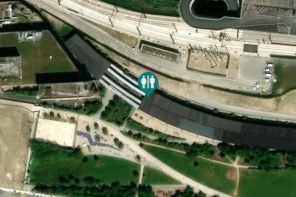 Satellite view of Voie CD/18 Toilet