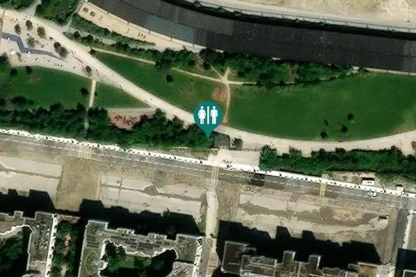 Satellite view of Paris Toilet