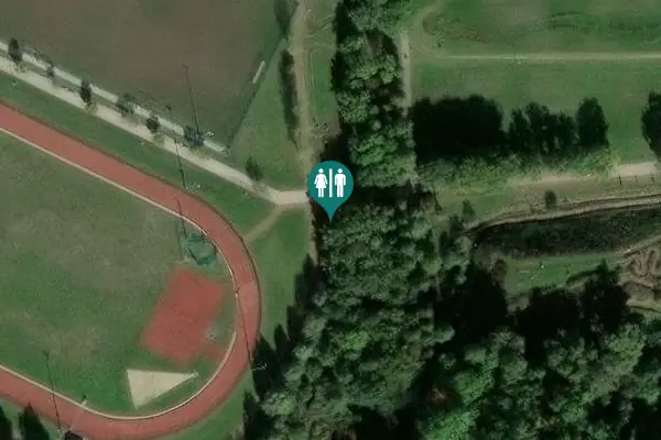 Satellite view of Finse piste Toilet
