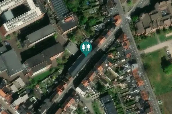 Satellite view of Parkstraat 77 Toilet