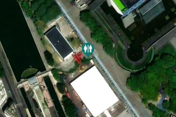 Satellite view of Espace chapiteaux Toilet