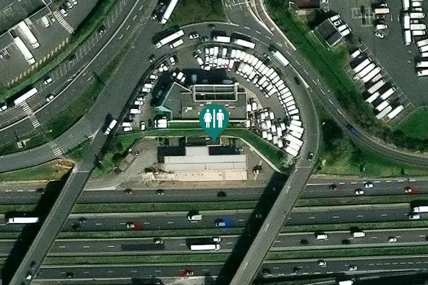 Satellite view of N 186b Toilet