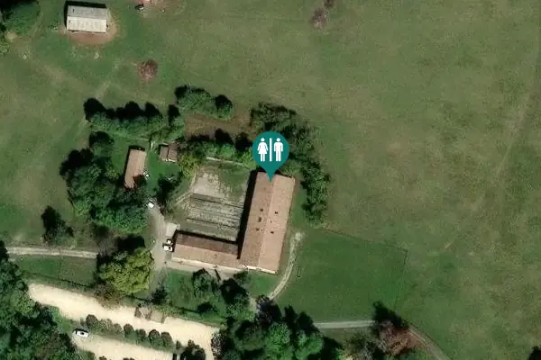 Satellite view of Pont du Canyon 44 Toilet