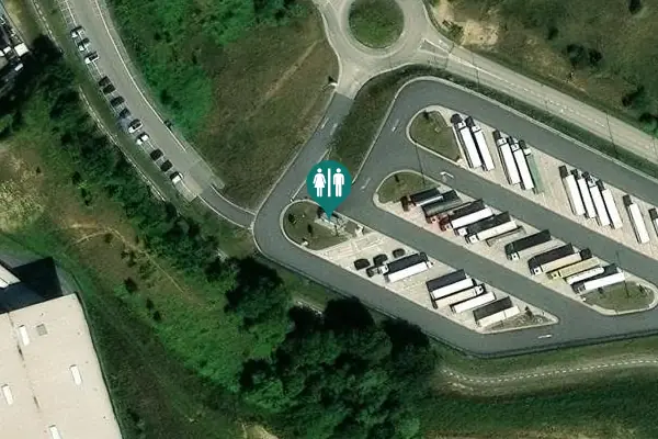 Satellite view of Berg Toilet