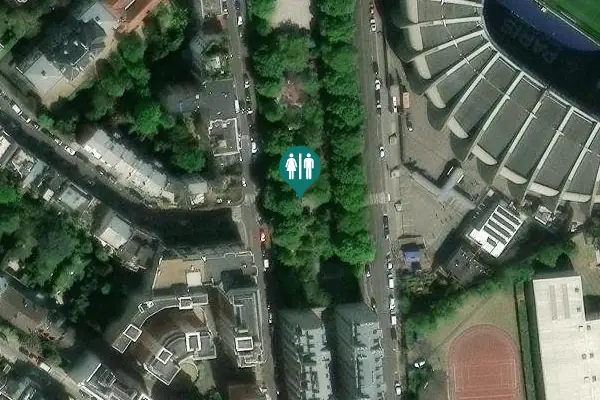 Satellite view of Rue de la Tourelle 58 Toilet