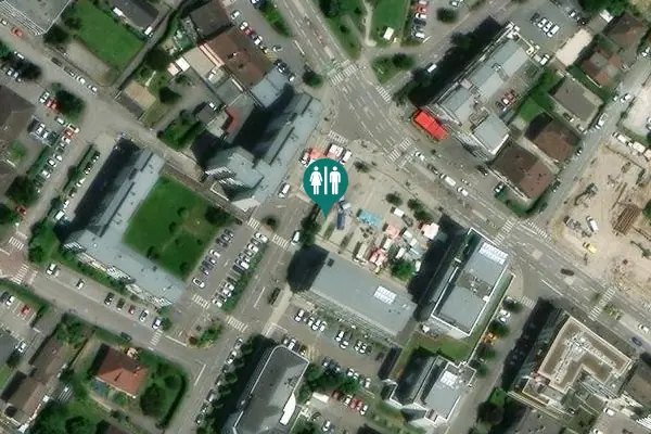 Satellite view of Rue François Vernex 2 Toilet