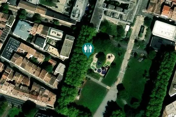 Satellite view of Place André Meunier 6 Toilet