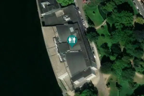 Satellite view of Allée Frédéric Chopin Toilet