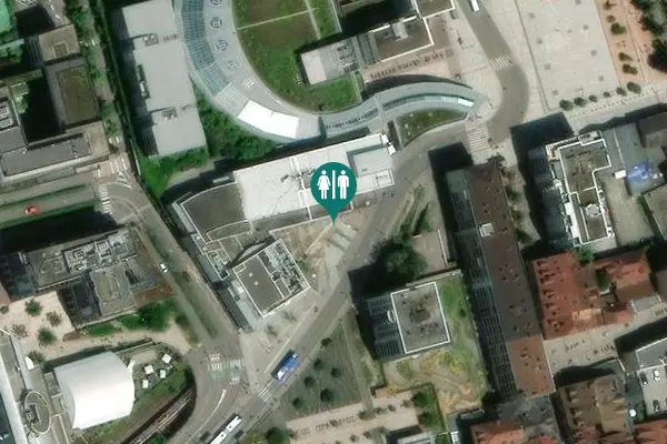 Satellite view of Rue Carnot 65 Toilet