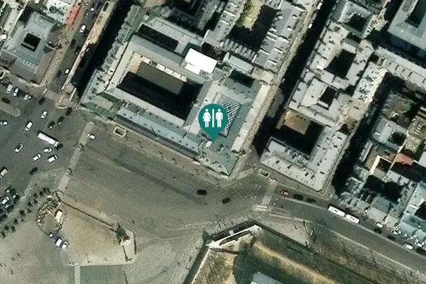 Satellite view of Rue Saint-Florentin 1 Toilet