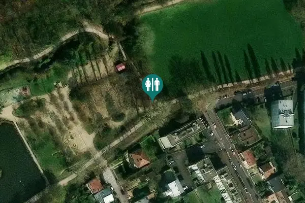 Satellite view of Villa Henriette Toilet