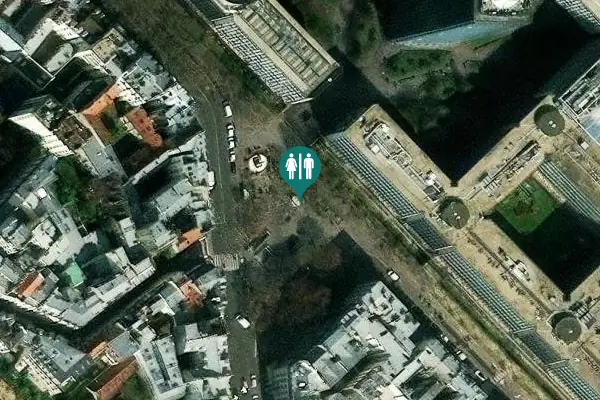 Satellite view of Place Jussieu Toilet