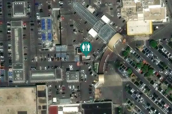 Satellite view of Rue du Luxembourg 1 Toilet