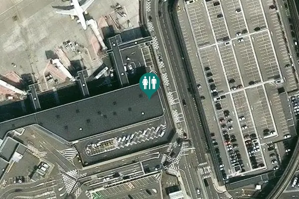 Satellite view of Avenue de l'Union Toilet